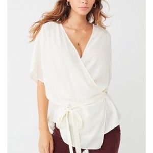 Kimono wrap tunic